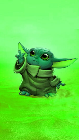 Baby yoda Wallpaper - EnJpg