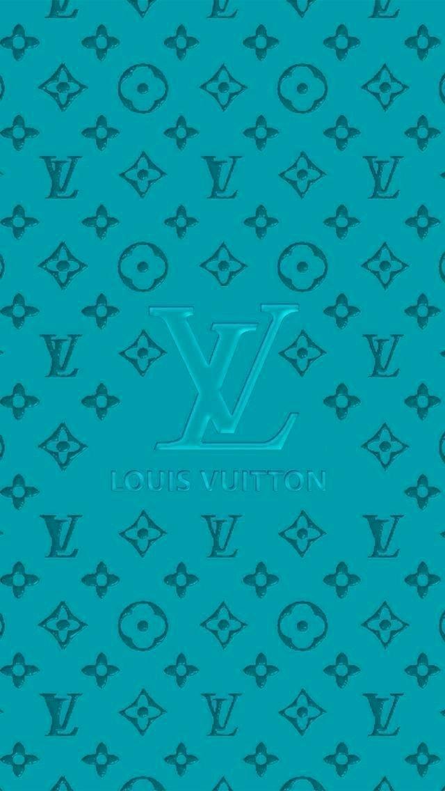 Louis Vuitton Wallpaper Blue