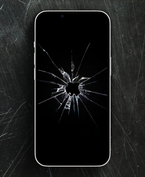 Cracked Screen Wallpaper