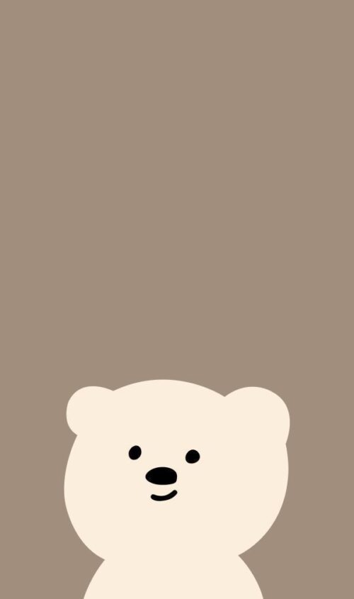 Cute Bear Wallpaper - EnJpg