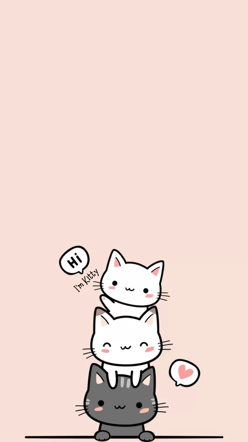 Cute Cats Wallpaper - EnJpg