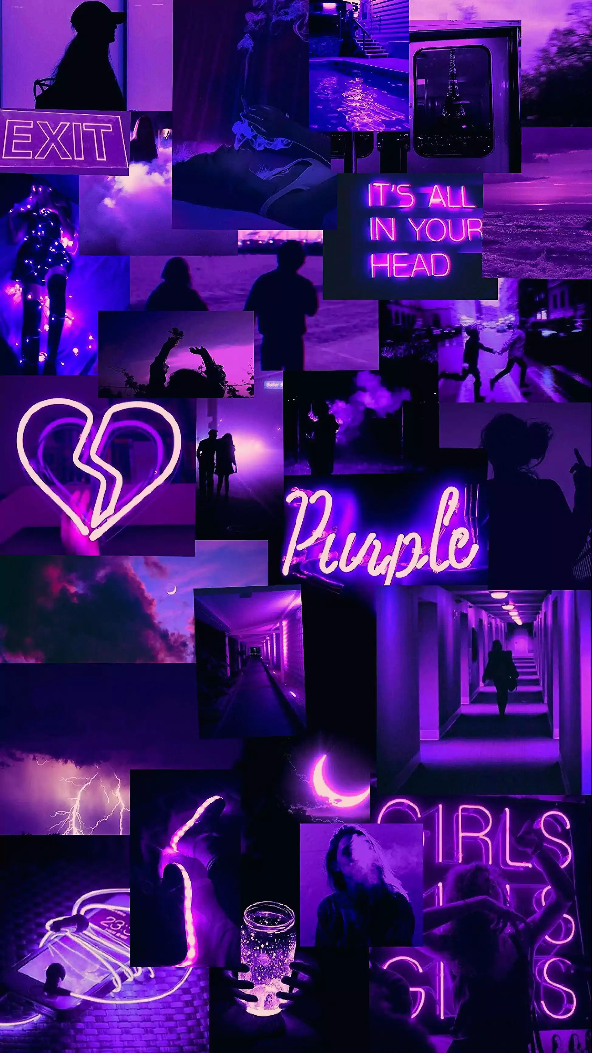 Dark purple aesthetic Wallpapers Download