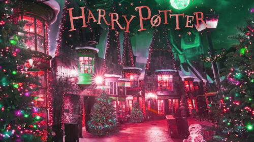Harry Potter Christmas Wallpaper