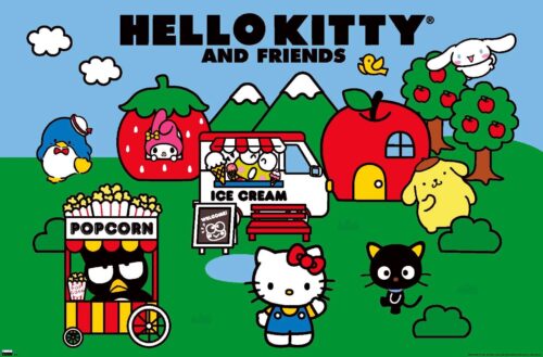 Hello Kitty And Friends Wallpaper