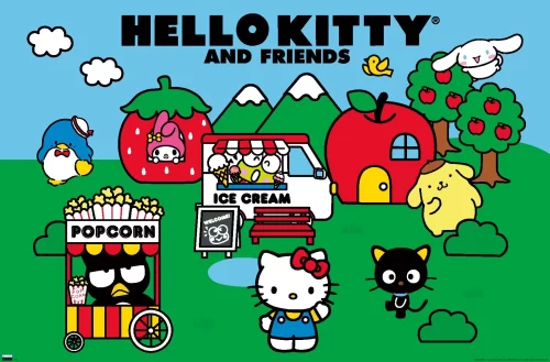 Hello Kitty And Friends Wallpaper