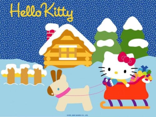 Hello Kitty Christmas Wallpaper