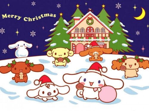 Hello Kitty Christmas Wallpaper