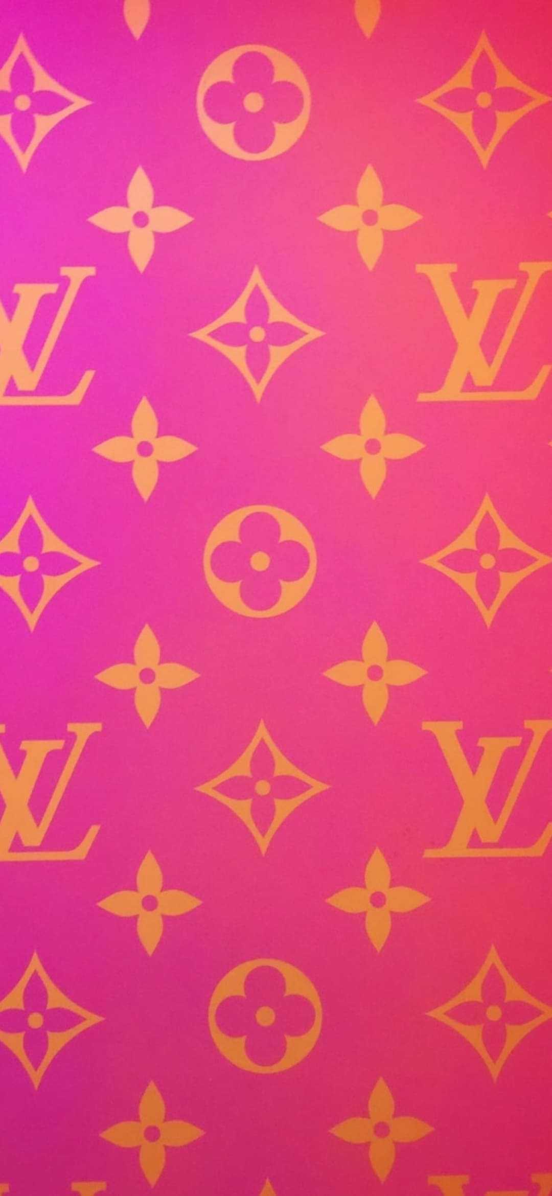 Download Dark Pink Louis Vuitton Phone Wallpaper