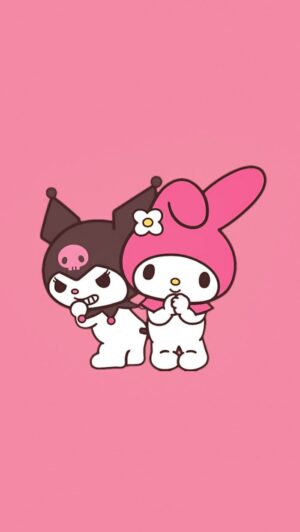 My Melody And Kuromi Wallpaper - EnJpg