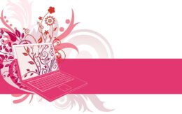 Pink Laptop Wallpaper