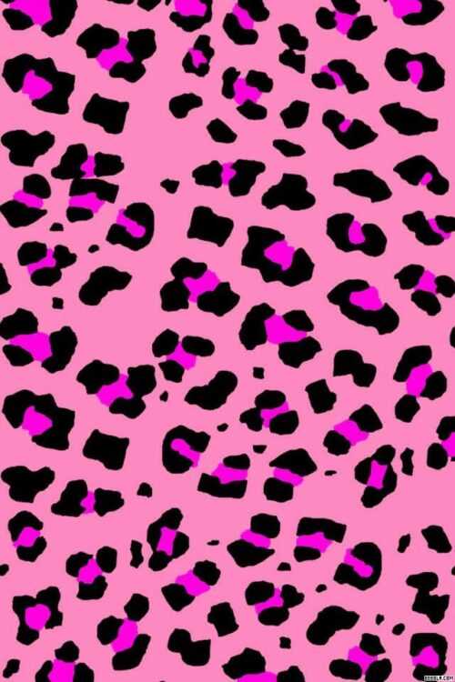 Pink Leopard Print Wallpaper - EnJpg