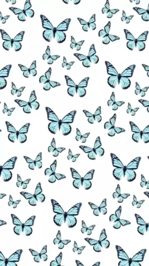 Preppy Blue Wallpaper