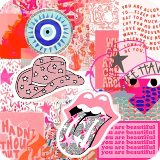 Preppy Pink Wallpaper - EnJpg