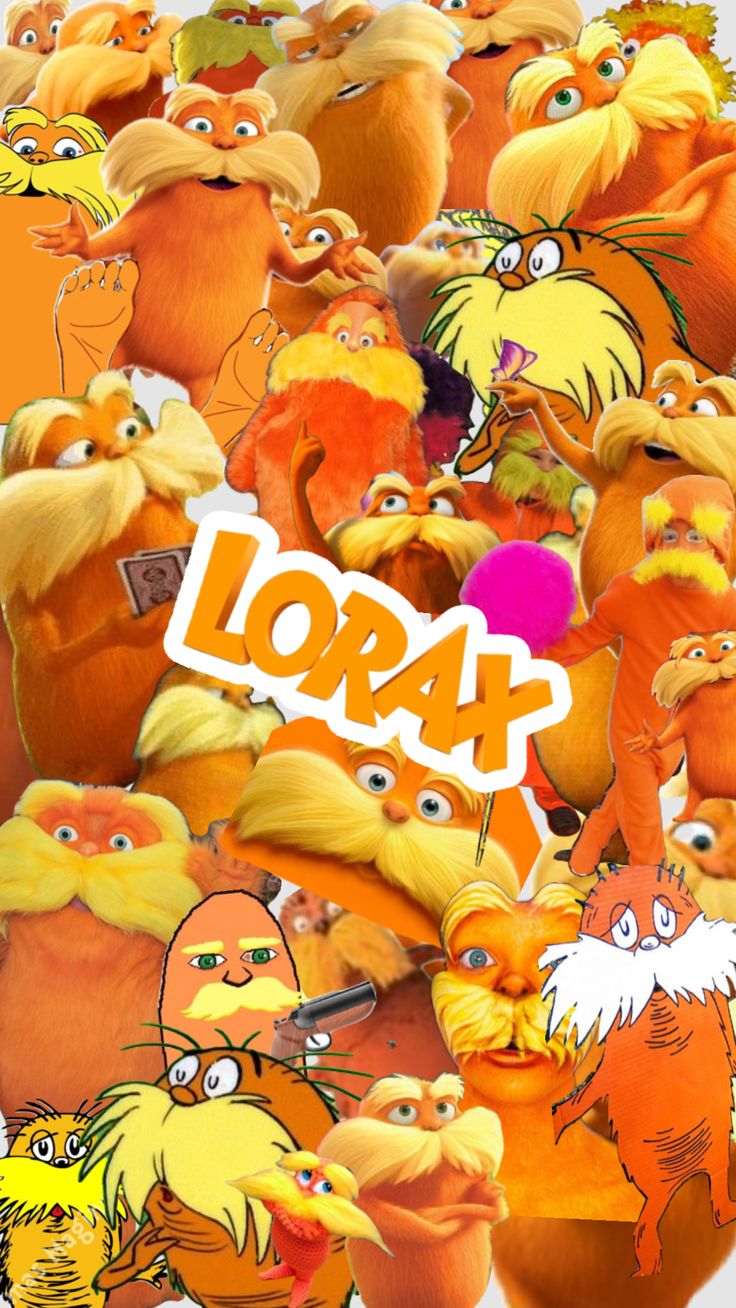 Preppy Lorax Wallpaper