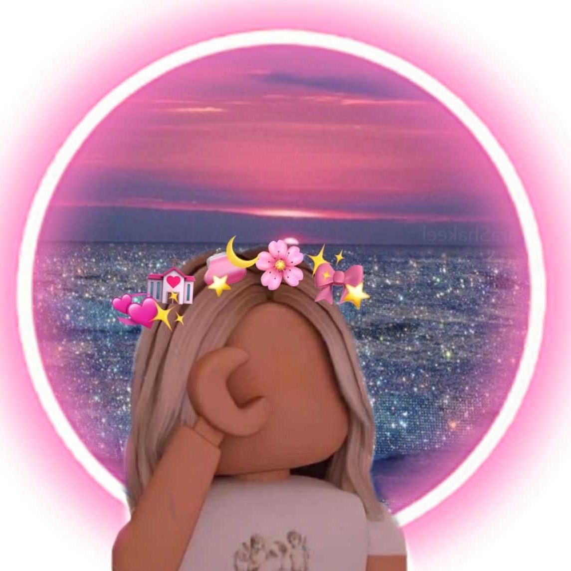 cute aesthetic wallpaper roblox picture girl