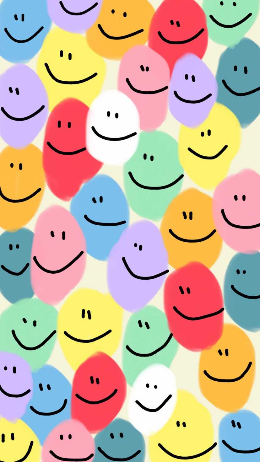happy face wallpaper hd
