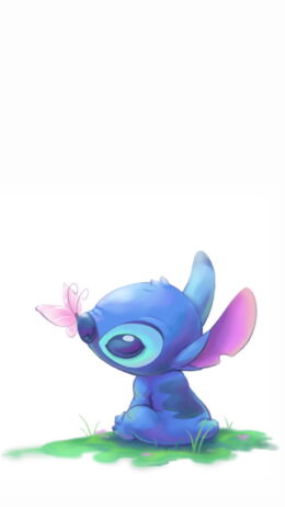 Stitch And Angel Wallpaper