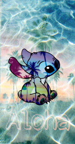 Stitch And Angel Wallpaper