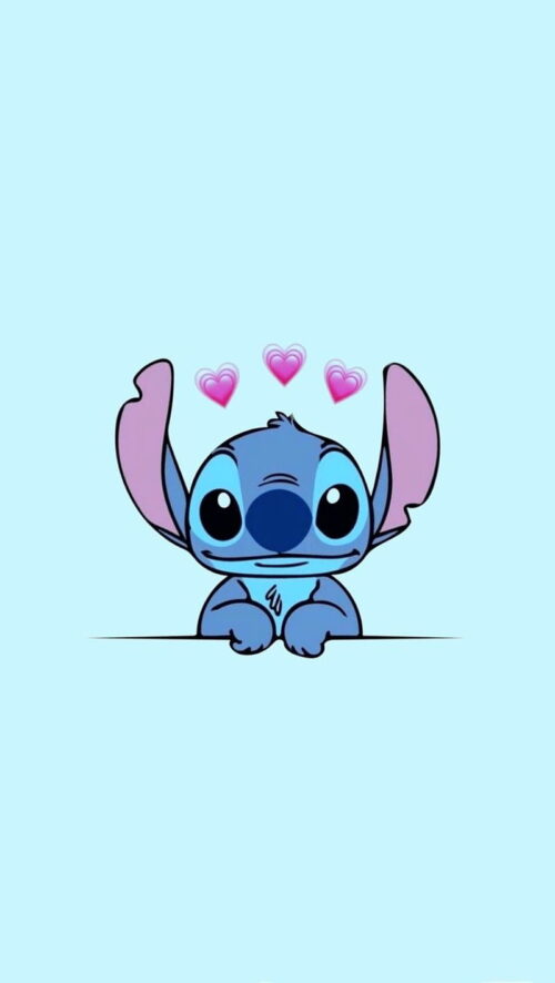 Stitch And Angel Wallpaper