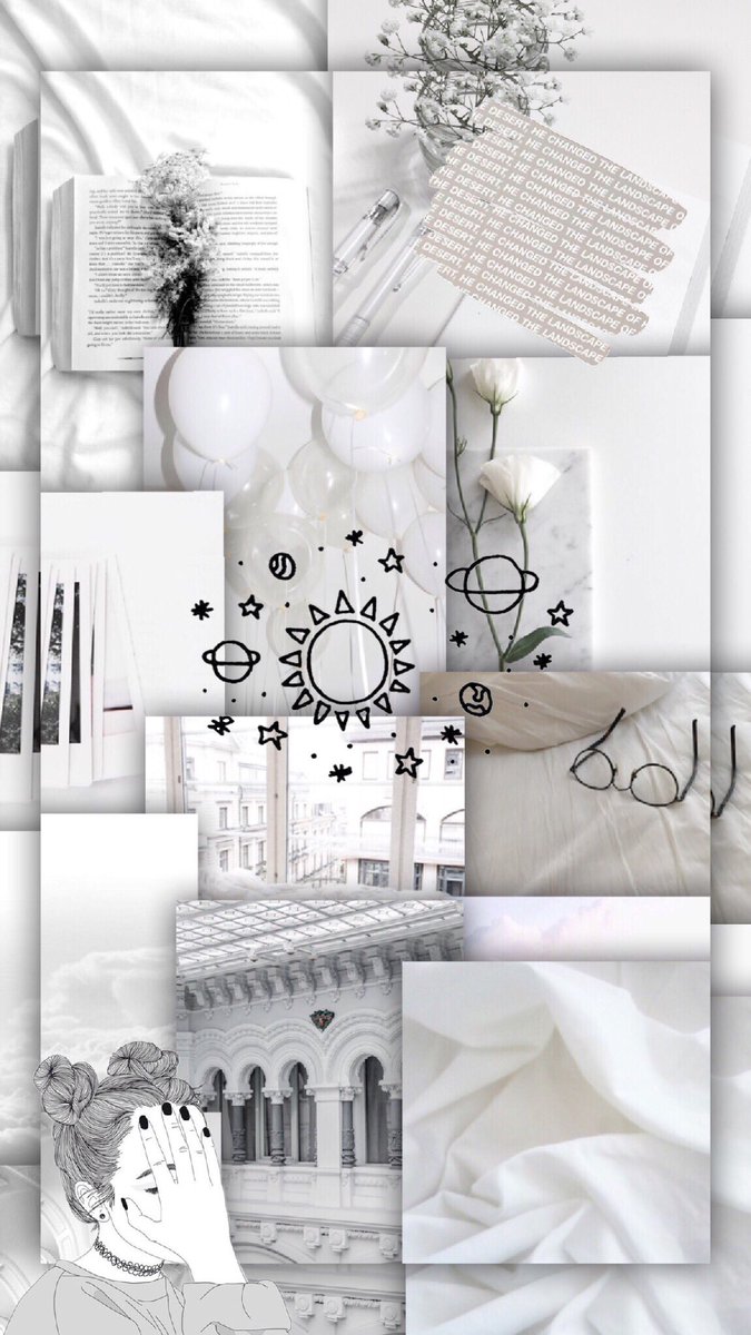 White Aesthetic Wallpaper - EnJpg